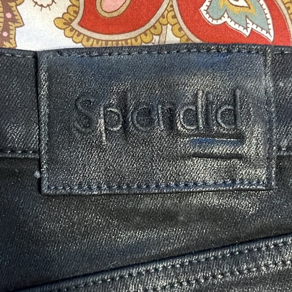 SPLENDID HIGH WAIST COATED SKINNY ANKLE JEAN - Picture 8 of 12